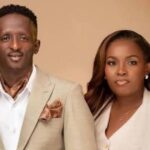 Kenyan comedian Njugush and his wife Celestine Ndinda during a past public appearance, smiling together before breakup announcement.